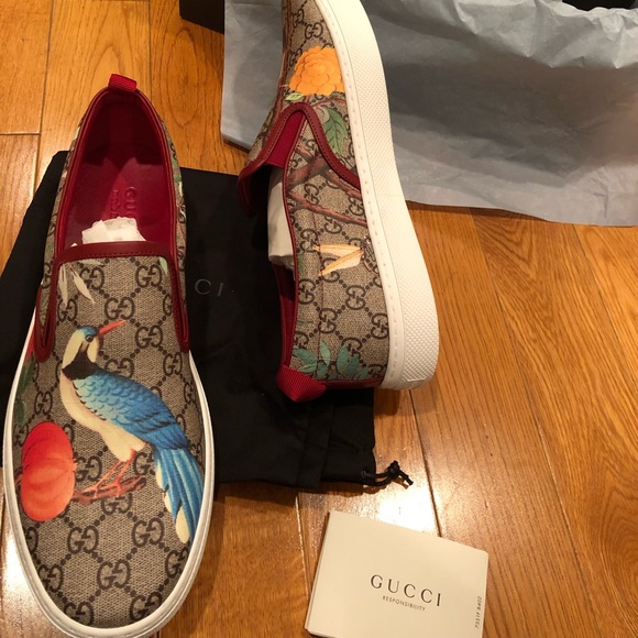 New Authentic Gucci Slip on Men’s Shoes 11.5 - Picture 6 of 7